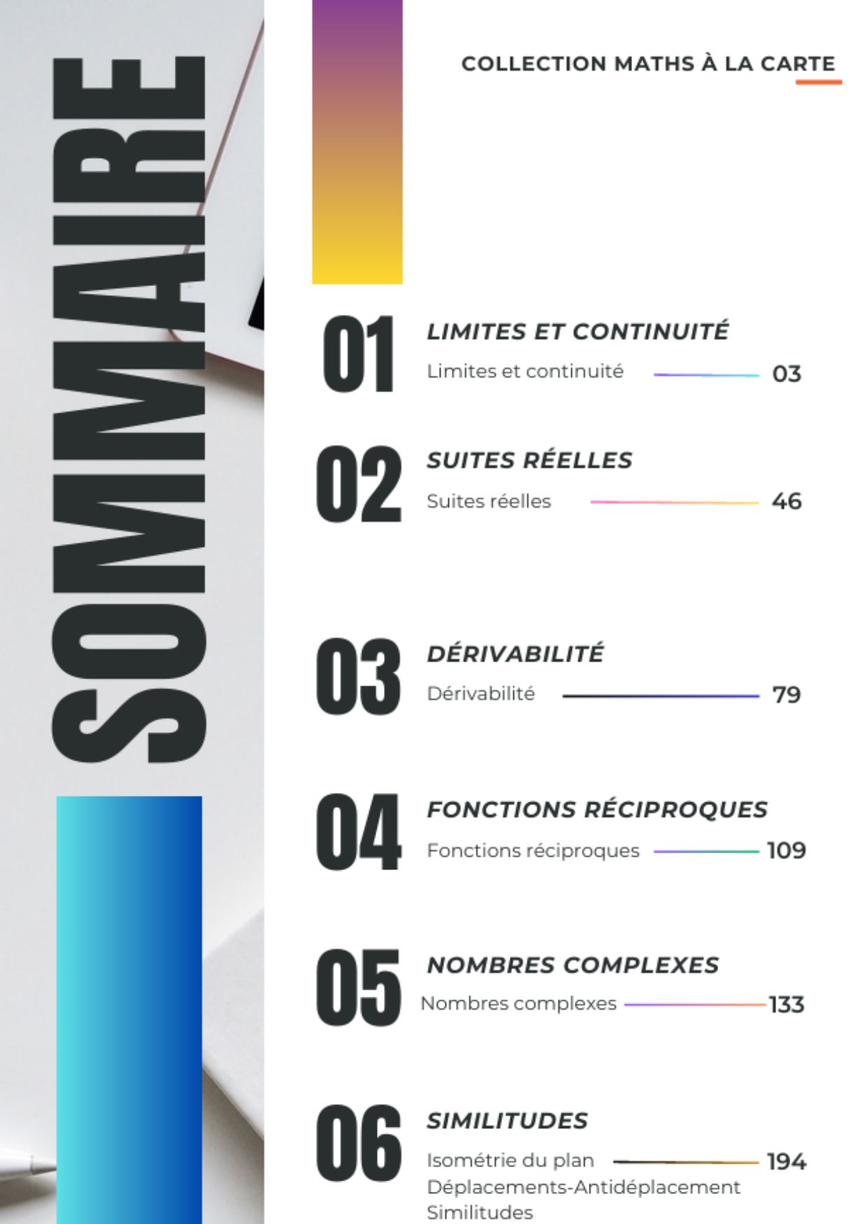 Support de révision en mathématiques pour 1er trimester Bac Math – Image 2