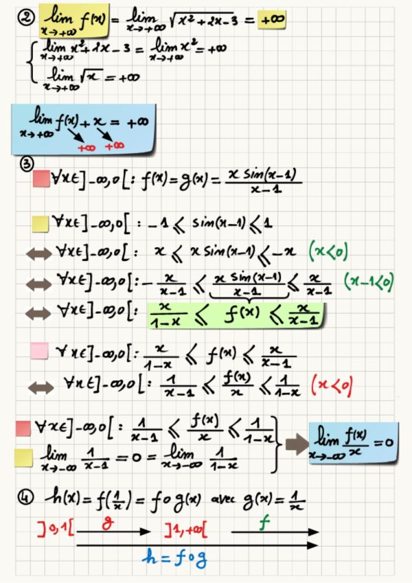 Support de révision en mathématiques pour 1er trimester Bac Math