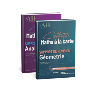 Offre spéciale 2ème Année – Pack 2 livres de révision complète Analyse & Géometrie section Sciences / Technologie de l'informatique