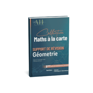 Support de Révision Géometrie 2ème Année secondaire section Sciences / Technologie de l'informatique
