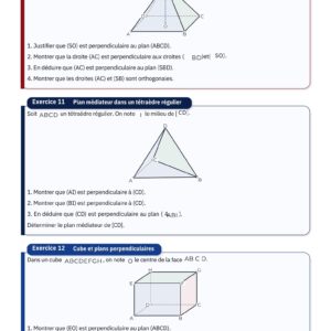 Support de Révision Géometrie 2ème Année secondaire section Sciences / Technologie de l'informatique – Image 9
